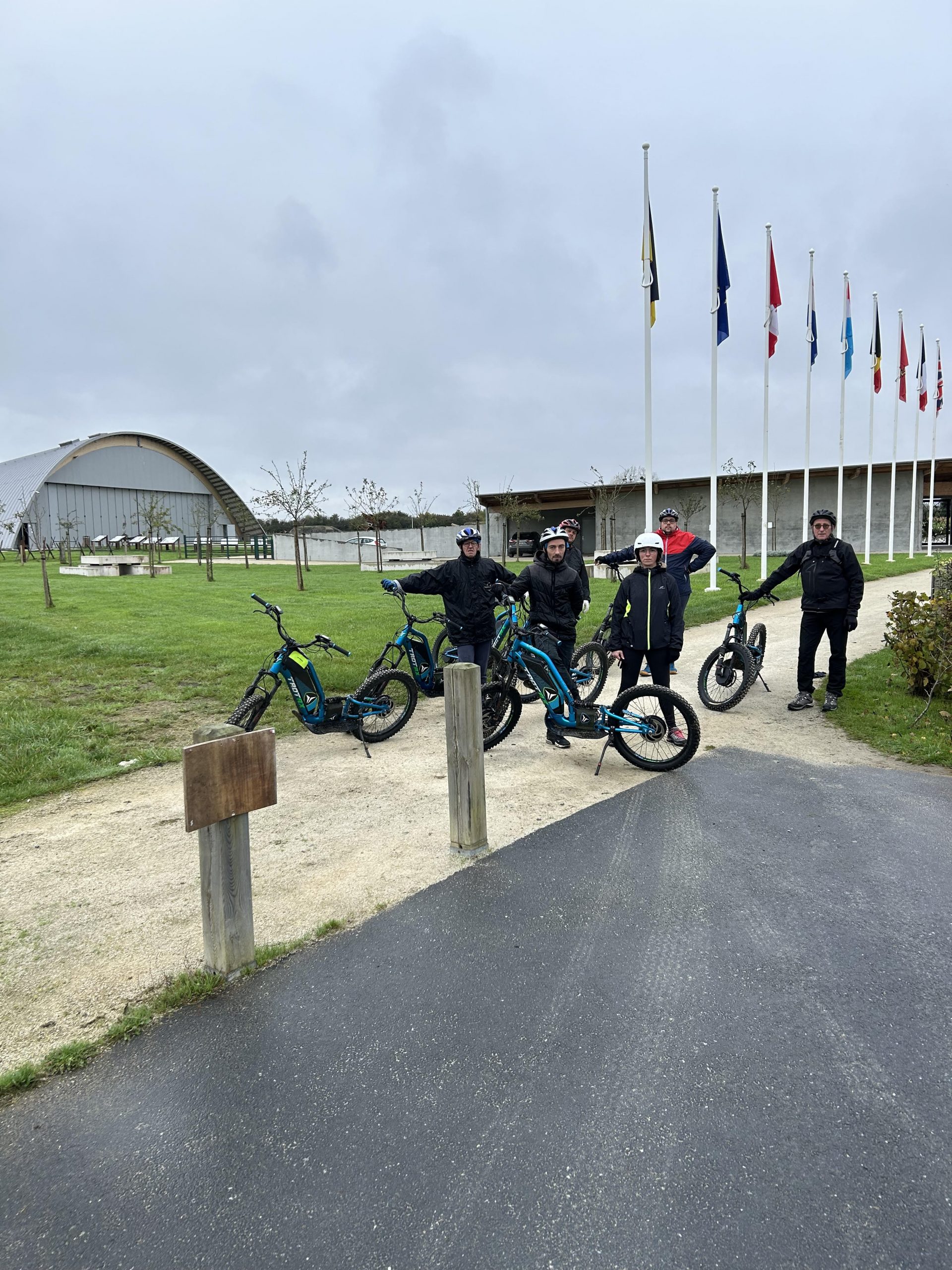 Balade en trottinette sur les Plages du Débarquement
